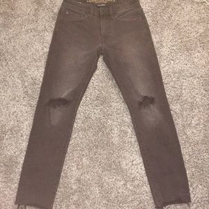 American Eagle Outfitters ripped black jeans